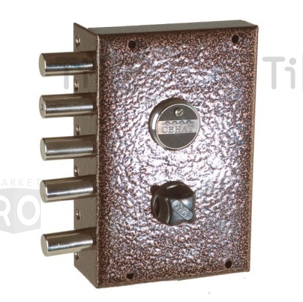 Механизм защелки дверной НОРА C-45 L5-45 SN мат.никель 9007