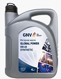 Моторное масло GNV Global Power 0W-40 Synthetic A3/B4, SN/CF, 4L
