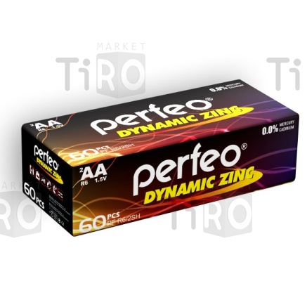 Батарейка Perfeo Dynamic Zinc R06, SH-2