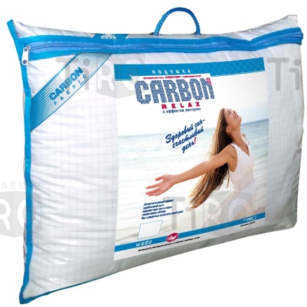 Подушка Carbon-Relax (239) наполнитель синтетический пух 68*68см