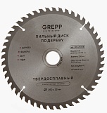 Диск пильный по дереву Grepp 305-25048, 250*32 мм, 48 зубьев + переходное кольцо 32/30мм