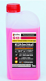 Антифриз G12+ розовый 1кг/12шт/576шт, Krafter Furth 005926