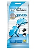 Салфетки влажные OptiClean №20, 48131 для оптики