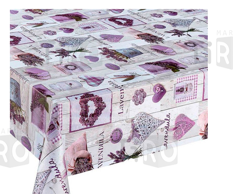 Клеенка ПВХ "Флер" 8228С на тканевой основе 1,40 х 20м