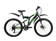 Велосипед 26" Foxx Freelander 154802, зеленый, сталь, размер 18"