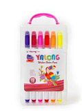 Карандаши цветные пластиковые "Yalong" YL-2036-003, 12цв., картон, европодвес
