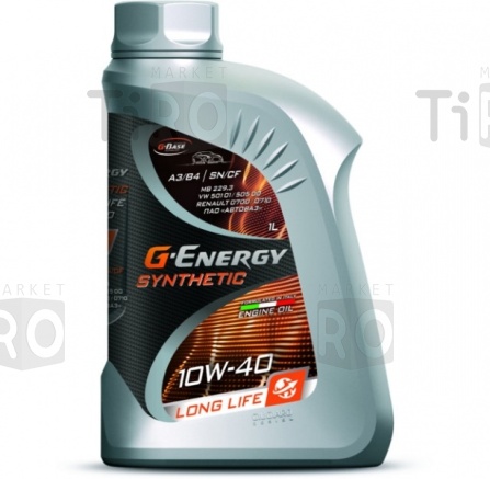 G-Energy Synthetic Long life 10W-40 SL/CF (1л) синт G-Energy Synthetic Long life 10W-40 SL/CF (1л) синт