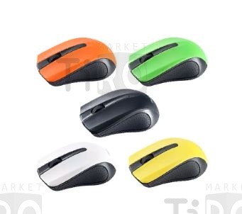 Мышь Perfeo оптическая &quot;RAINBOW&quot;, 3 кн, USB, 1,8м, чёрн-бел