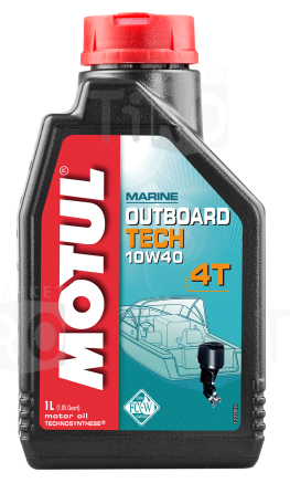 Масло для лодок и катеров Motul Outboard TECH 4T 10w40 1л