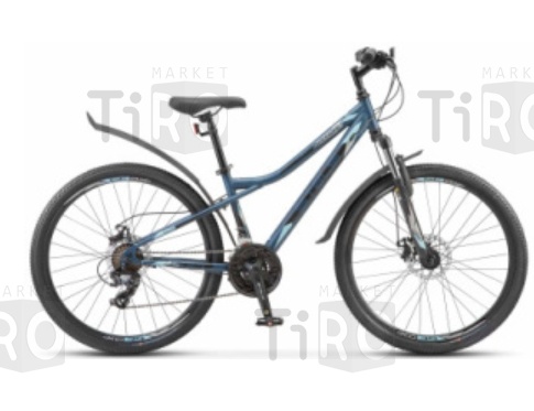 Велосипед Stels Navigator-510 MD 26" (16" Темно-синий/Зеленый) Велосипед Stels Navigator-510 MD 26" (16" Темно-синий/Зеленый)