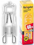 Лампа Navigator 94216 галогеновая JCD9 60W clear G9 230V 2000h /20/200/