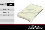 Cалонный угольный фильтр Fortech FS-101\6447KL\Peugeot RCZ (11~), 1007 (05~), 307 (01~), 308 (07~) Citroen (Mann CU2940)