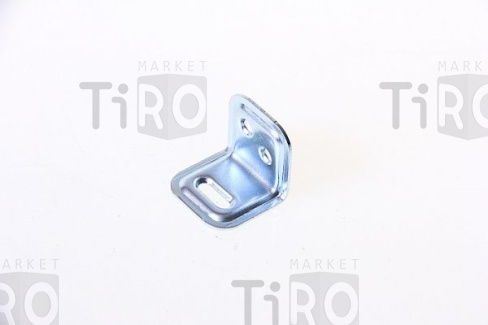 Уголок крепёжный Кунгур с корректирующим отверстием цинк /500/