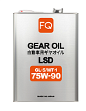 Tрансмиссионное масло FQ Gear GL-5/MT-1, LSD, 75W90, 4л