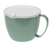 Кружка для супа 0,7л с крышкой Idea М1214, фисташковый