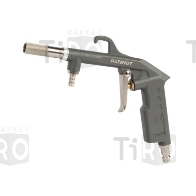 Пистолет пескоструйный Patriot GH 166А, бачок 0,75 л, макс 300 л/мин, давление 3-5 Бар