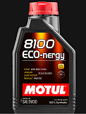 Cинтетическое масло Motul 8100, 111686, Eco-nergy 5W30, SL, A5/B5, 5л