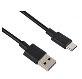 Кабель Intro CI650 USB/Type-C, черный, 1м