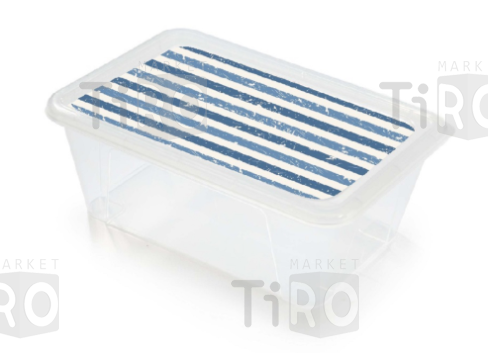 Контейнер для продовольствия Полимербыт "Classic" С77262 0,9л прямоугольный