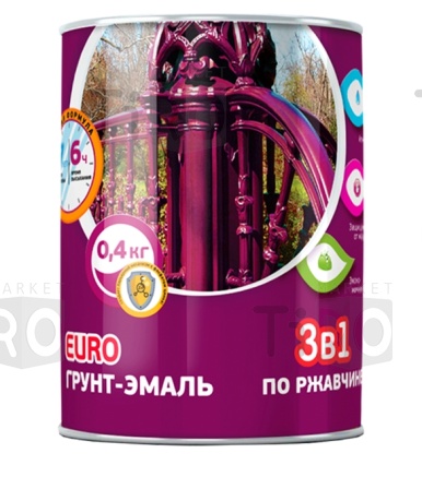 Грунт-эмаль Olecolor по ржавчине коричневый 4,0кг Грунт-эмаль Olecolor по ржавчине коричневый 4,0кг