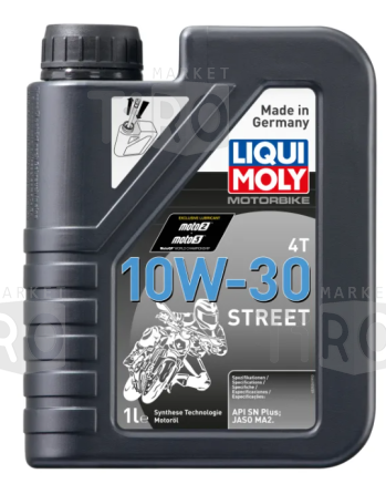 Синтетическое масло Liqui Moly Motorbike 7609 4T Street 10w40 (HC- ) 1л