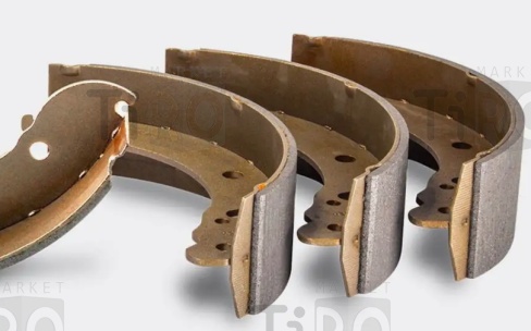 Колодки тормозные барабанного тормоза задние ГАЗ 3302