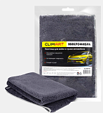Полотенце из микрофибры для мойки и сушки автомобиля ClimArt 50х60