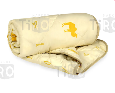 Одеяло облегчённое 172х205 см, 2сп., вес 150гр/кв.м., "Эльф" Верблюжья шерсть (624)
