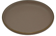 Тарелка NataM Гранд 1051-SP, 17,8см. десертная/керамика, капучино