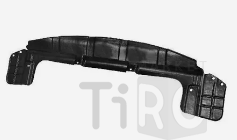 Дефлектор пыльник двигателя Cerato II 08-13 AK291101M201 Дефлектор пыльник двигателя Cerato II 08-13 AK291101M201