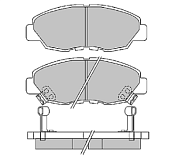 Колодки ADB 3867