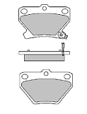 Колодки ADB 3841