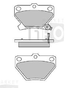 Колодки ADB 3841