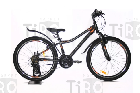 Велосипед Stels Navigator-410, V010, 24" V 21sp (12" Антрацитовый/черный)