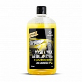 Автошампунь Wash & Wax c карнаубским воском флакон 500мл