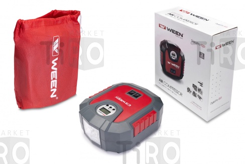 Компрессор, Digital Pro-1001, 171-1001, Ween (120 W, 30L/Min, 12 V, 10 атм./150 PSI), цифровой монитор