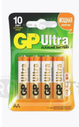 Батарейка GP LR06 BL-4 Ultra Alkaline