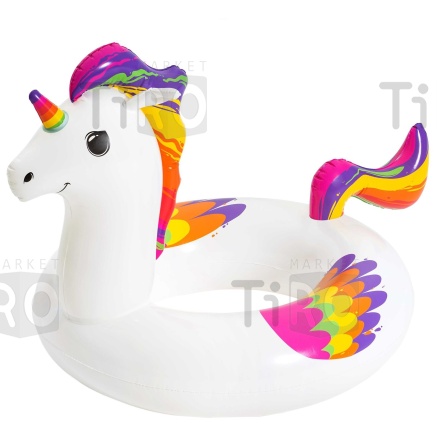 Круг для плавания Bestway Fantasy Unicorn 36159, 119х91см, 10+ Круг для плавания Bestway Fantasy Unicorn 36159, 119х91см, 10+
