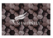 Коврик влаговпитывающий Shahintex Digital Print "Соты" 60*90 коричневый Турция
