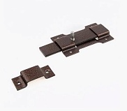 Засов Делга классический с плоским ригелем медь