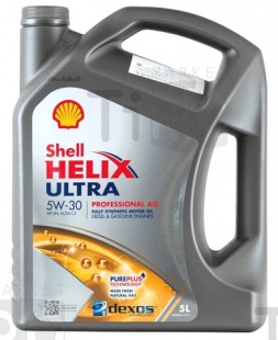Синтетическое моторное масло Shell Helix Ultra Professional AG 5W-30 (5л)