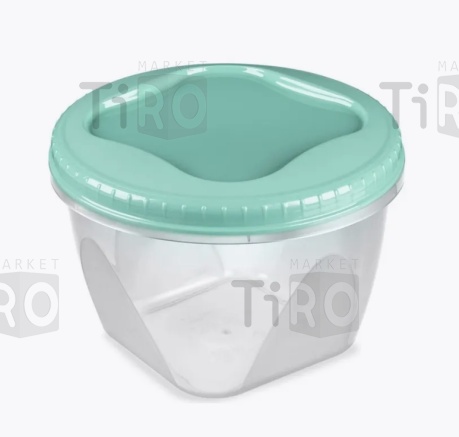 Банка 1,2л "Тондо" С287-01-КОЛ с завинчивающейся крышкой