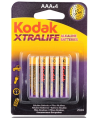 Батарейка Kodak ЕхtraLife R03 мизинчиковая 4 штуки