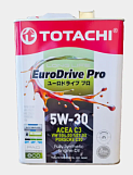 Cинтетическое моторное масло Totachi EuroDrive Pro Long Life Fully Synthetic 5W-30 API SN, ACEA C3, 4л