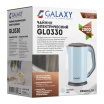 Чайник 1.7л, Galaxy GL-0330 дисковый 2000Вт, голубой Чайник 1.7л, Galaxy GL-0330 дисковый 2000Вт, голубой