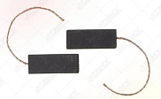 Щетки С010 (5x12.5x36)-2шт, без корпуса, провод