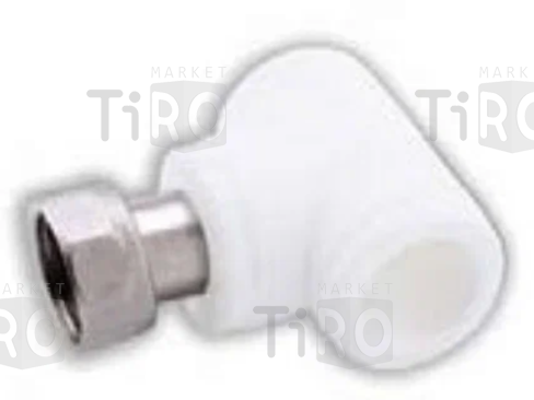 Тройник PPR с накидной гайкой 25*1г*25 Тройник PPR с накидной гайкой 25*1г*25