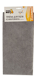 Тряпка для пола из микрофибры M-02F-XL, цвет: серый, размер: 70х80см