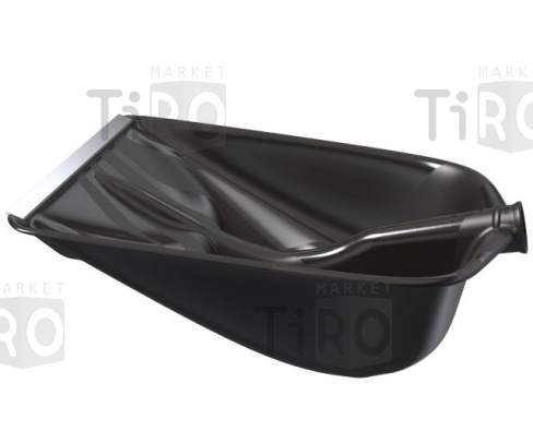 Лопата снеговая с металлической планкой, "Альфа", АП-081, 460*420мм