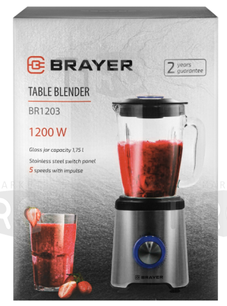 Блендер Brayer BR1203, 1200Вт Блендер Brayer BR1203, 1200Вт